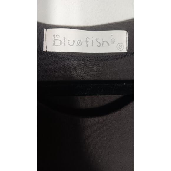 BLUEFISH VIntage Maxi Hand Painted CXLVII Flower Organic Cotton Boho Dress 10 - Picture 5 of 5